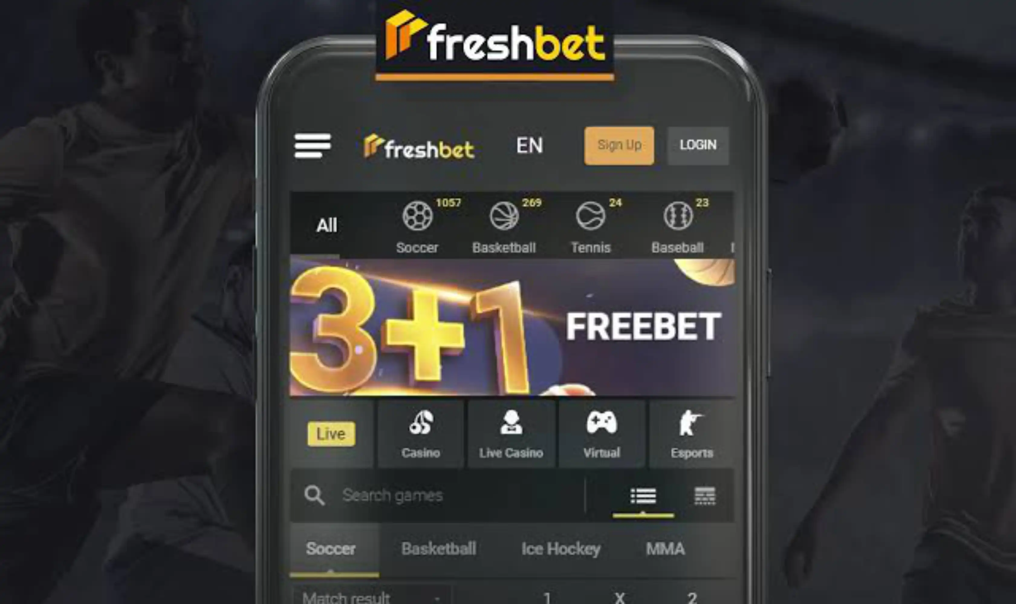 FreshBet Casino App-Screenshot